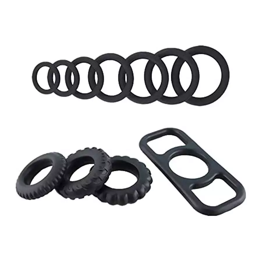 Silicone Cock Rings Penis Ring, Ultra Soft Stretchy Cock Ring Penis Enlargers Erect Support Long Lasting Stronger Rings Erection Silicone Cock Rings Penis Ring, Ultra Soft Stretchy Cock Ring Penis Enlargers Erect Support Long Lasting Stronger Rings Erection