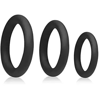 Cock Rings Set Silicone, Adjustable Penis Rings for Male Erection Enhancing Sex Toy 6 Different Love Ring for Men Long Lasting S