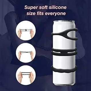 New Pc5 Silicone Penis Ring Combo Set, Enhance Erection Fun, Soft Silicone Penis Ring, Elasticity, Make Penis Longer, Harder, Lo