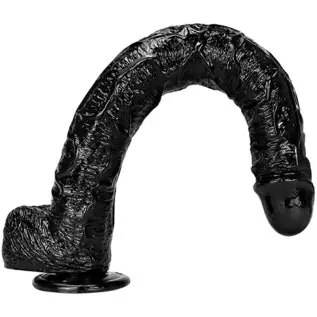 xofoco 40CM*5CM Realistic Dildo, Black