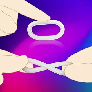 Romi Silicone Penis Cock Ring for Men 9 PCS Delay Head Glans Ring Set Testicles Stimulates Erection Pleasure Enhancing Male Mast