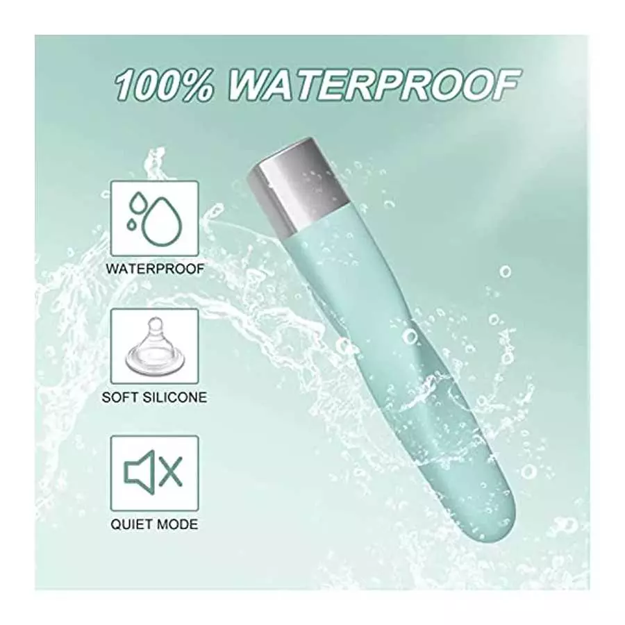 Bullet Vibrator Threaded Lipstick 16 Vibration Modes for Precision Clitoral Stimulation, Sex Toys for Women Discreet Rechargeabl