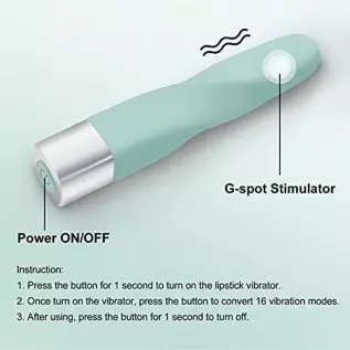 Bullet Vibrator Threaded Lipstick 16 Vibration Modes for Precision Clitoral Stimulation, Sex Toys for Women Discreet Rechargeabl Bullet Vibrator Threaded Lipstick 16 Vibration Modes for Precision Clitoral Stimulation, Sex Toys for Women Discreet Rechargeabl