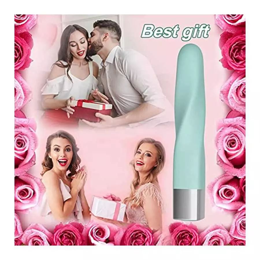 Bullet Vibrator Threaded Lipstick 16 Vibration Modes for Precision Clitoral Stimulation, Sex Toys for Women Discreet Rechargeabl
