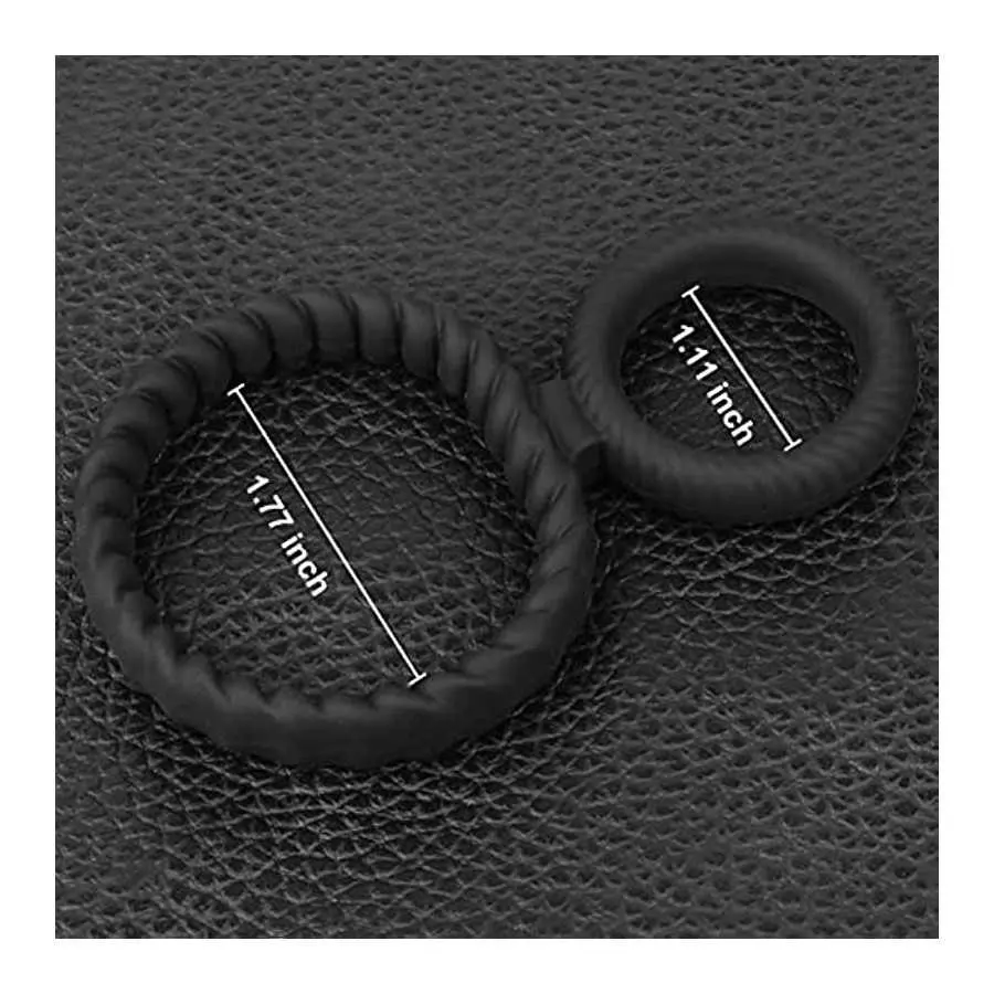 Silicone Penis Rings Set Cock Rings for Men Erection Longer Lasting Stronger, Male Soft Stretchy Penis Enlargers Erect Support R