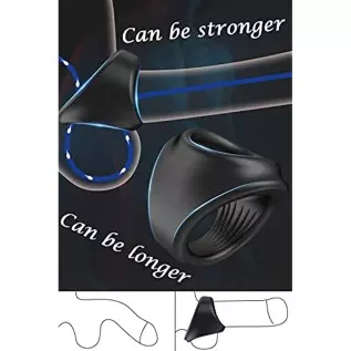 Silicone Penis Ring for Men, 3 in 1 Ultra Soft Stretchy Cock Ring Penis Enlargers, Sex Toy for Men & Couples, Premium Stretchy,