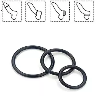Cock Ring for Male for Sex Penis Rings for Couple Sex Rubber Couples Sex Cock Rings Penis Rings Soft Silicone Sex Toys for Coupl