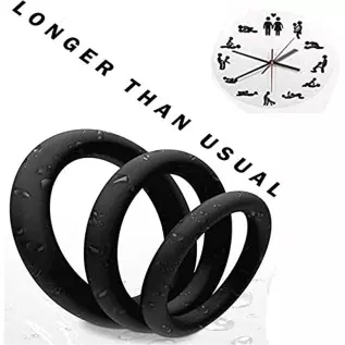 Cock Ring for Male for Sex Penis Rings for Couple Sex Rubber Couples Sex Cock Rings Penis Rings Soft Silicone Sex Toys for Coupl