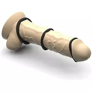 Cock Ring for Male for Sex Penis Rings for Couple Sex Rubber Couples Sex Cock Rings Penis Rings Soft Silicone Sex Toys for Coupl