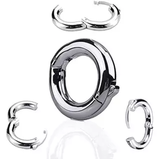 Stainless Steel Penis Ring,Sex Toys Male Cockring Penis Loop,Penis Rings,Male Enhancer Ring Ball,Wearable Adjustable Man Ball St