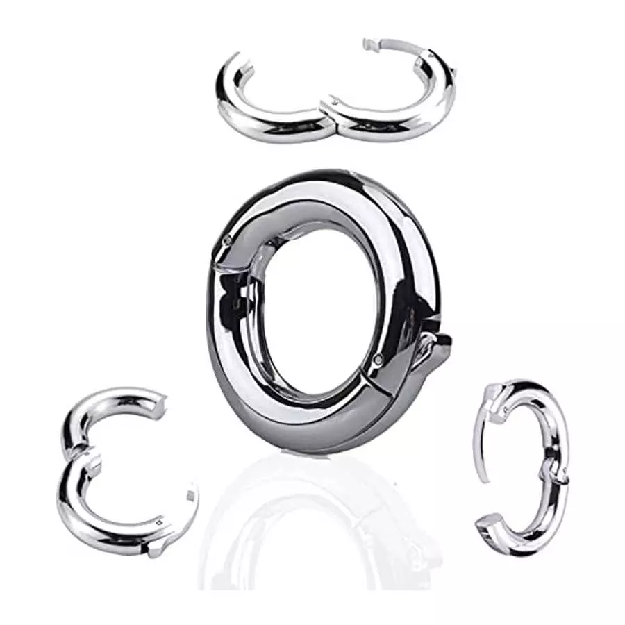 Stainless Steel Penis Ring,Sex Toys Male Cockring Penis Loop,Penis Rings,Male Enhancer Ring Ball,Wearable Adjustable Man Ball St