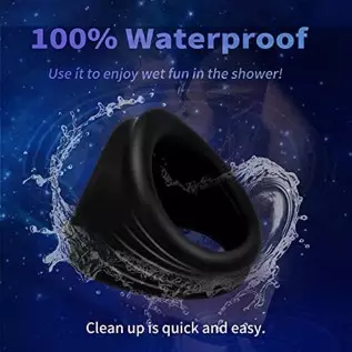 3 in 1 Penis Ring for Men, Ultra Soft Premium Silicone Cock Ring, Longer Harder Stronger , Long Lasting Men Sex Toy, Sex Toy for