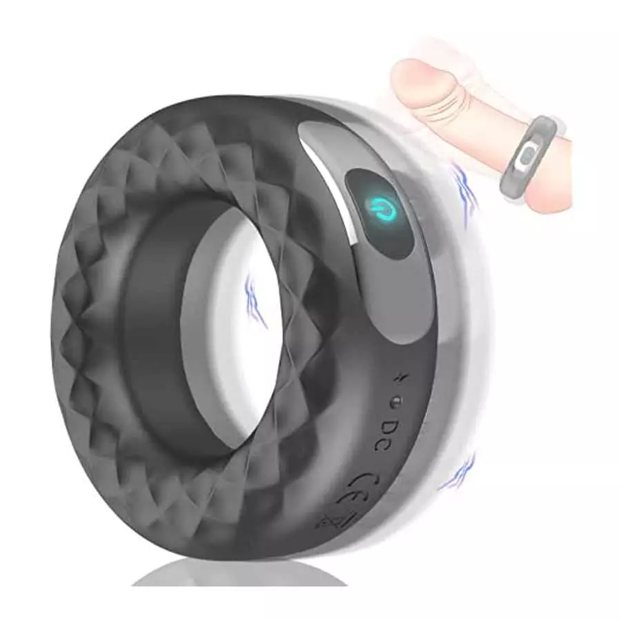 Cock Ring Vibrating Penis Rings - Male Sex Toy with 10 Modes Male Delayed Orgasm Toys Silicone Waterproof Vibration Sex Toys for Cock Ring Vibrating Penis Rings - Male Sex Toy with 10 Modes Male Delayed Orgasm Toys Silicone Waterproof Vibration Sex Toys for