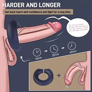 Penis Rings,SHEHEME Vibrating Cock Ring for Men with Magnetic Adsorption Adjustment,10 Vibration Modes,Rechargeable Waterproof S Penis Rings,SHEHEME Vibrating Cock Ring for Men with Magnetic Adsorption Adjustment,10 Vibration Modes,Rechargeable Waterproof S