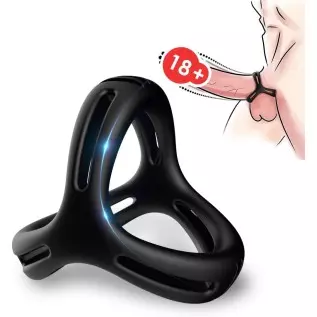 Roll Over Image to Zoom in Silicone Penis Ring for Men, Ultra Soft Stretchy Cock Ring, Sex Toy for Men，4 Different Sizes Cock Ri