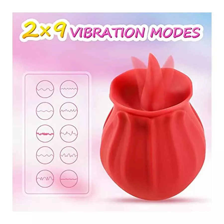 202 Rose Toy for Women Washable Gift Delivered Within 3-6 Days B (02-Red)