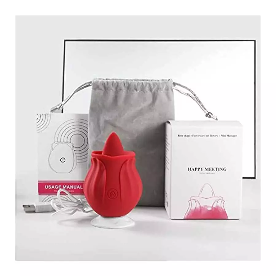 202 Rose Toy for Women Washable Gift Delivered Within 3-6 Days B (02-Red)