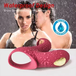 Vibrating Cock Ring，Silicone Dual Penis Rings for Men Longer-Lasting Erection, Couple Vibrator for Male Enhancer Stimulator Clit