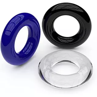 Cock Rings for Men Couples Erection Sex Soft Silicone Penis Rings for Men's Sensory Pleasure Adjustable Rubber SQ-70
