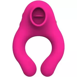 Vibrating Cock Rings Adults Couples Penis Ring Rechargeable Vibrators Stimulators Sex Toys Things for Men Women Gift Massager(Pu