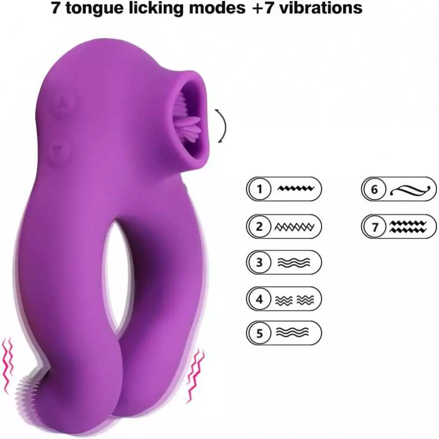 Vibrating Cock Rings Adults Couples Penis Ring Rechargeable Vibrators Stimulators Sex Toys Things for Men Women Gift Massager(Pu