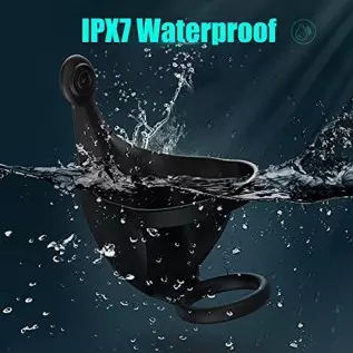 Vibrating Penis Rings, Dildo Vibrator Silicone Stretchy Vibrating Cock Ring 9 Vibration Modes, G-Spot & Clitoral Stimulator, 3 i