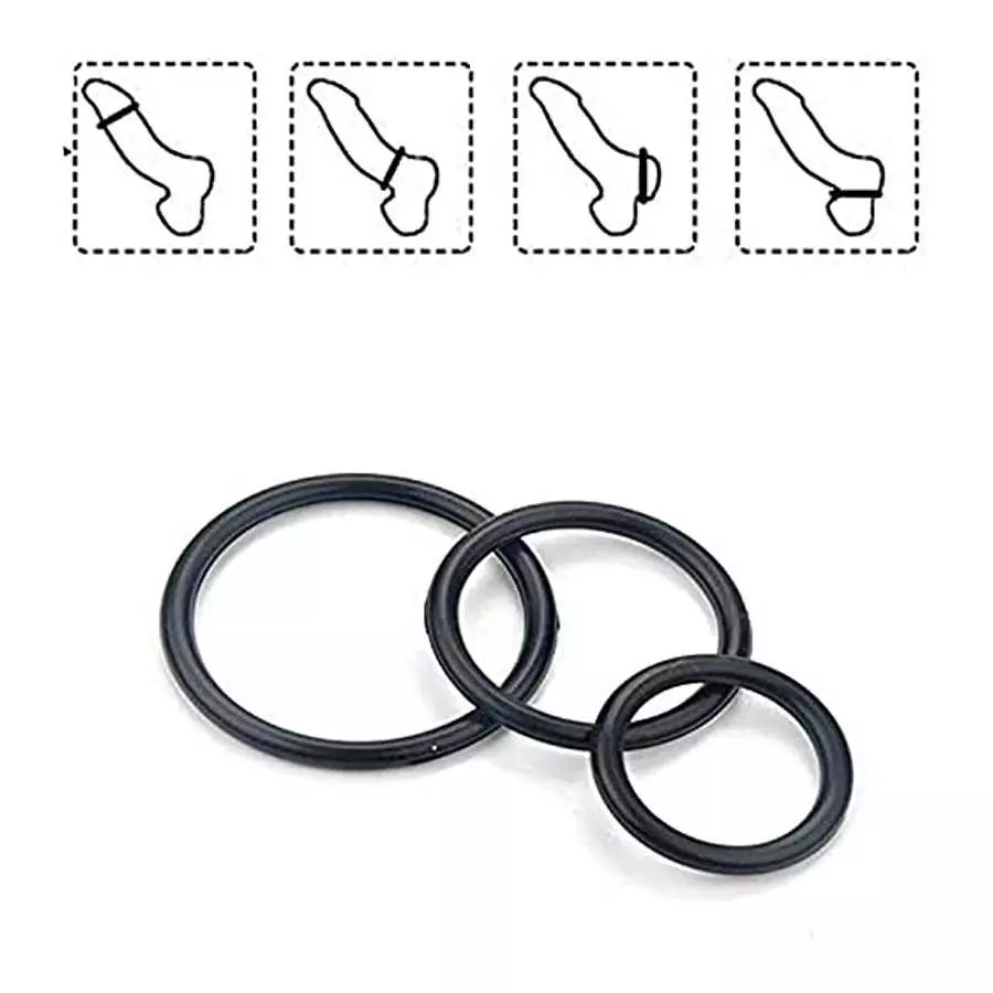 Newly Cook Ring for Male for Sex - Adult Cock Ring for Couple Penis Rings Soft Longer Harder Stronger Machine for Sunglasses (12