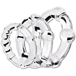 Cook Rings for Male for Sex, Cock Ring Adult Penis Ring for Couple Sex, Soft Silicone Sex Toys for Male for Sex, Penis Rings for