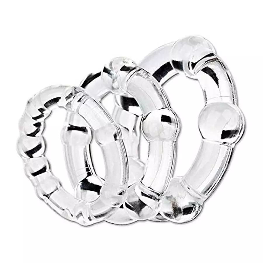 Cook Rings for Male for Sex, Cock Ring Adult Penis Ring for Couple Sex, Soft Silicone Sex Toys for Male for Sex, Penis Rings for