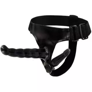 Multi Speed Double Penis Vibrators Realistic Soft Strapon Dildos Lesbian Sex Toys for Women Vibrating Harness Belt Panties