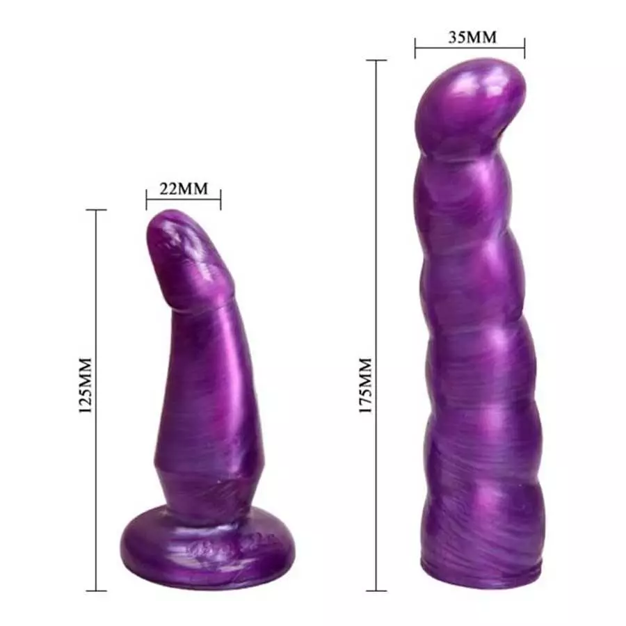 Multi Speed Double Penis Vibrators Realistic Soft Strapon Dildos Lesbian Sex Toys for Women Vibrating Harness Belt Panties