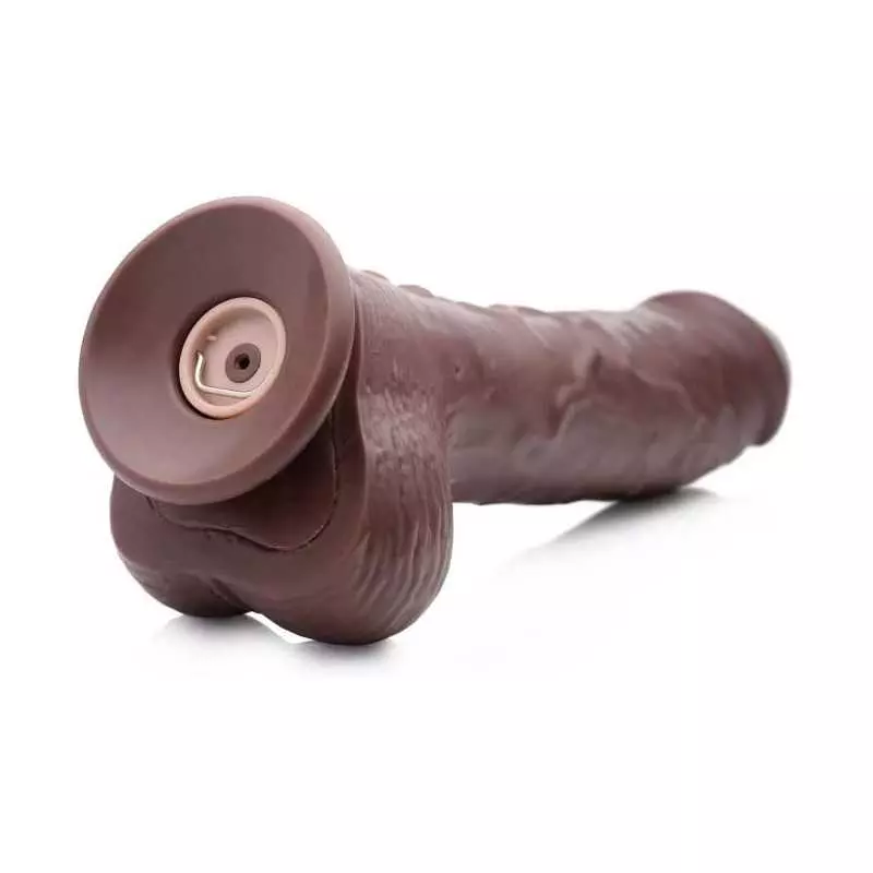 8.5 Inch Vibrating Squirting Dildo with Remote Control - Medium