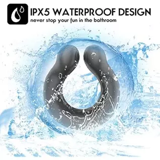 Remote Control Vibrating Cock Ring Penis Ring for Couples with 10 Vibration Modes,Enhance Delay Control Stronger Erection Stimul