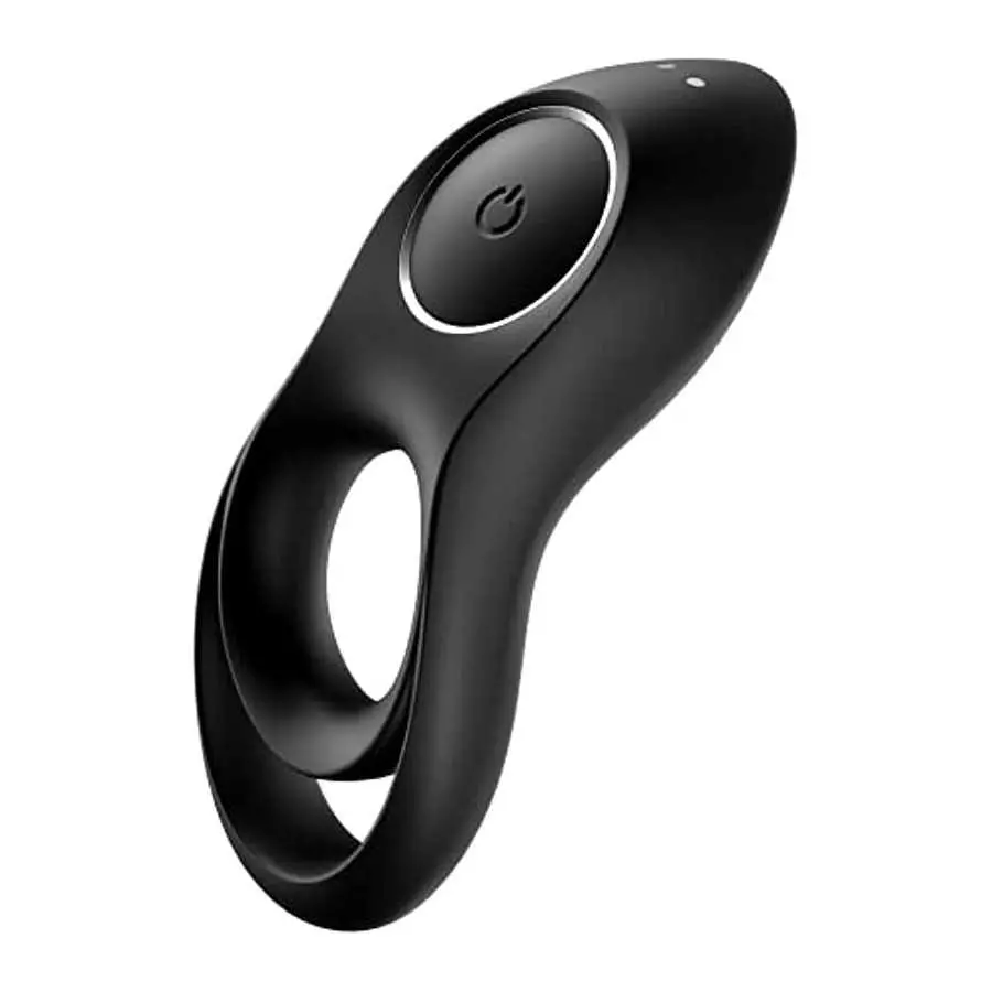 Satisfyer Legendary Duo Cock Ring - Vibrating Penis and Testicle Ring for Longer, Harder, Stronger Erections, Erection Enhancing
