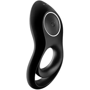 Satisfyer Legendary Duo Cock Ring - Vibrating Penis and Testicle Ring for Longer, Harder, Stronger Erections, Erection Enhancing