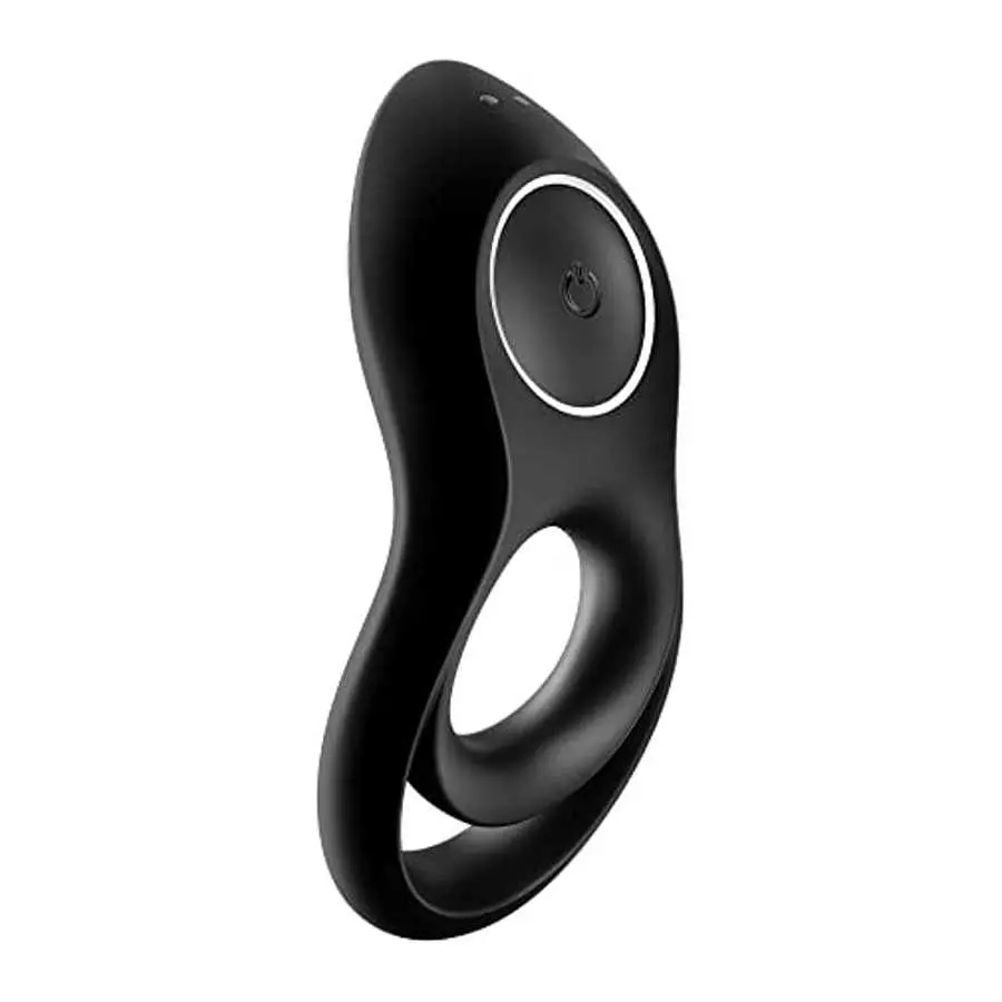 Satisfyer Legendary Duo Cock Ring - Vibrating Penis and Testicle Ring for Longer, Harder, Stronger Erections, Erection Enhancing