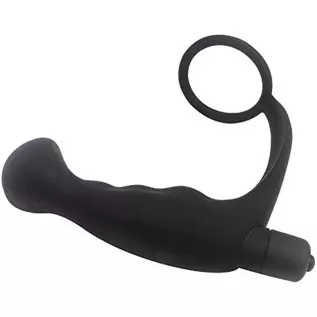 Silicone Anal Vibrator Thrusting Prostate Stimulator Massager Anal Butt Plug Cock Ring Delay Ejaculation Erotic Sex Toys Dildos