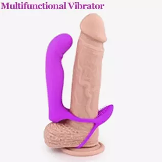 Couple Vibrator Sex Toys with Dual Penis Ring for Couples Play, BLlouang Remote Control Clitoris G-Spot Vibrator, Dildo Vibrator Couple Vibrator Sex Toys with Dual Penis Ring for Couples Play, BLlouang Remote Control Clitoris G-Spot Vibrator, Dildo Vibrator