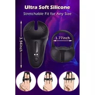 Vibrating Cock Ring, Evyleen Penis Ring with 10 Vibration Modes, Mens Vibrator for Prenium/Balls Stimulation, Waterproof Cock Ri Vibrating Cock Ring, Evyleen Penis Ring with 10 Vibration Modes, Mens Vibrator for Prenium/Balls Stimulation, Waterproof Cock Ri