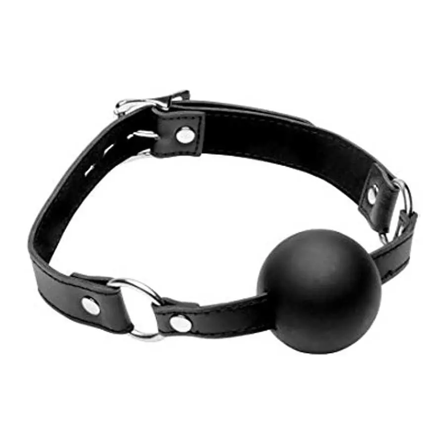 XL 2 Inch Silicone Ball Gag