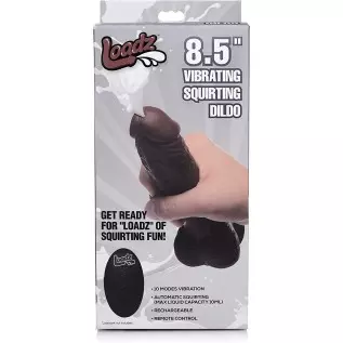 8.5 Inch Vibrating Squirting Dildo with Remote Control - Medium 8.5 Inch Vibrating Squirting Dildo with Remote Control - Medium