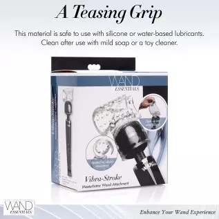 Vibra-Stroke Masturbator Wand Attachement Vibra-Stroke Masturbator Wand Attachement