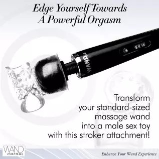 Vibra-Stroke Masturbator Wand Attachement Vibra-Stroke Masturbator Wand Attachement