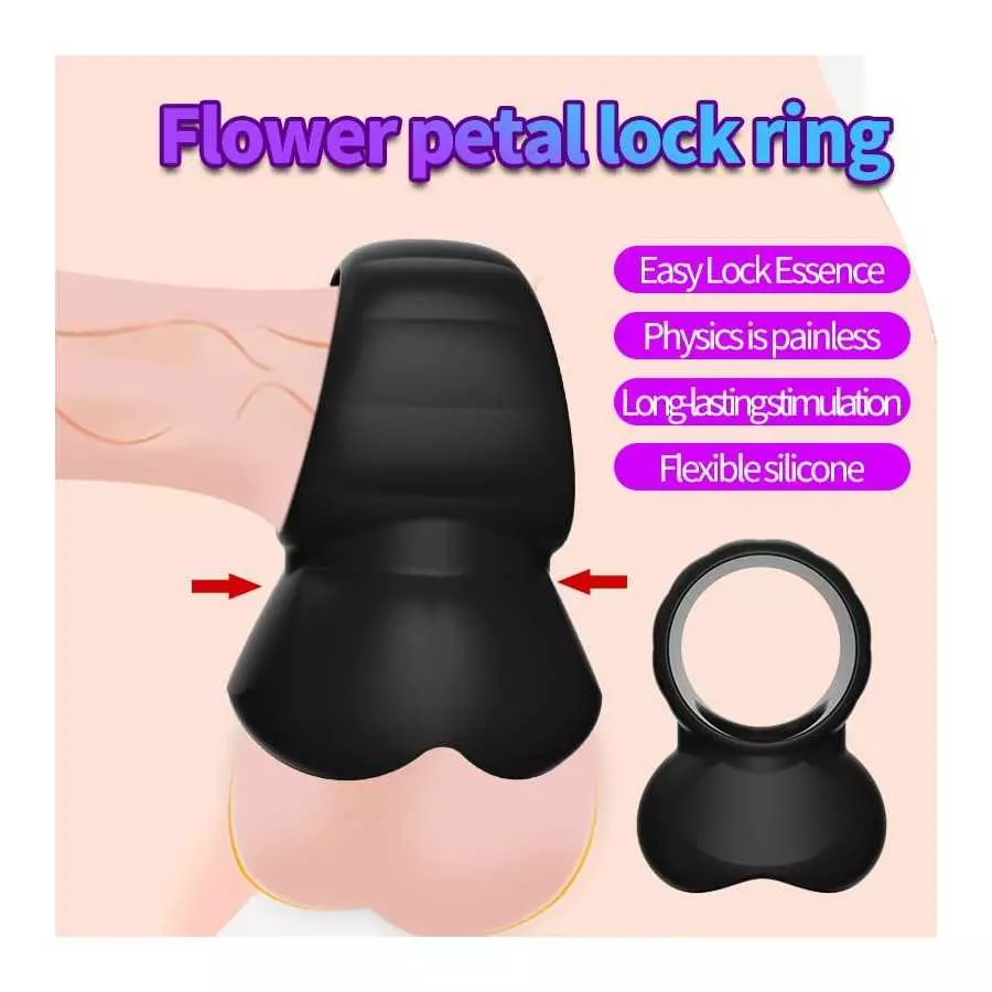Silicone O-Ring- Cock Ring for Men Erection Sex Rubber Penis Rings Couples Sex Cock Rings-Soft O-Ring for Men Sexual Wellness St