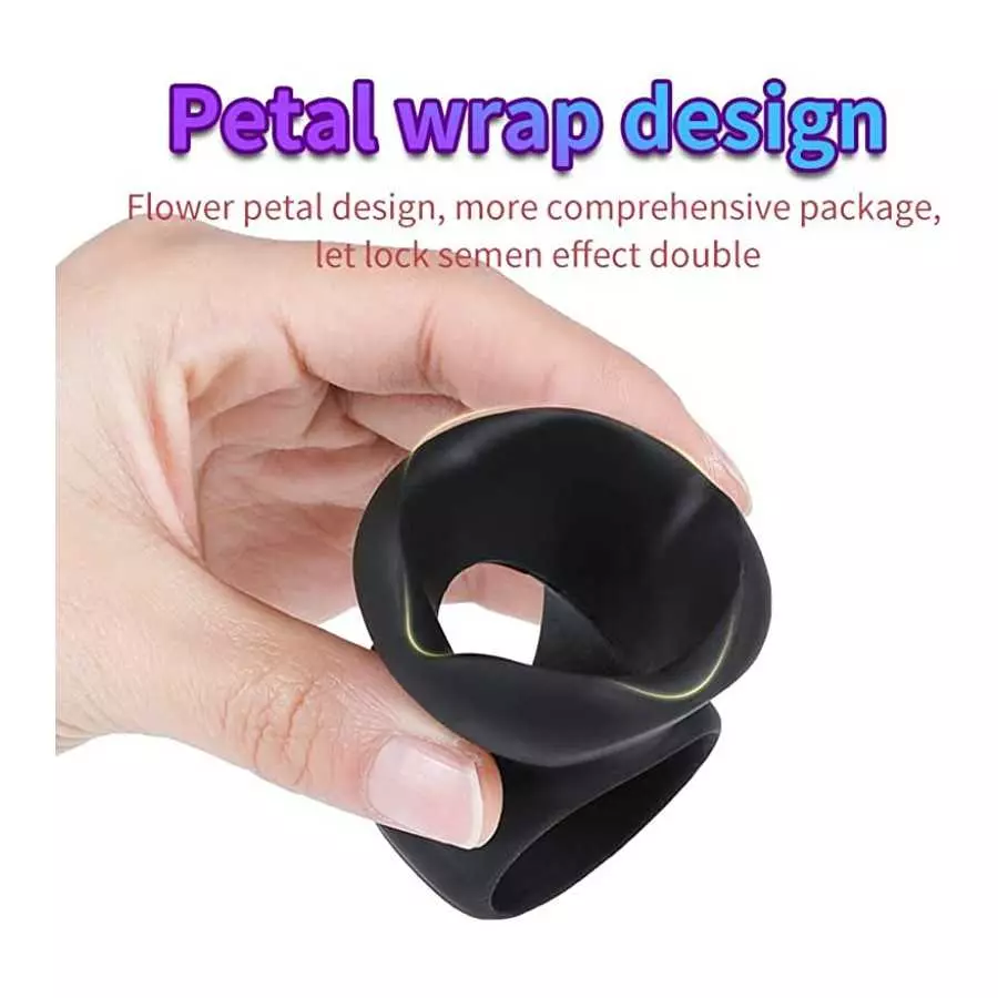 Silicone O-Ring- Cock Ring for Men Erection Sex Rubber Penis Rings Couples Sex Cock Rings-Soft O-Ring for Men Sexual Wellness St