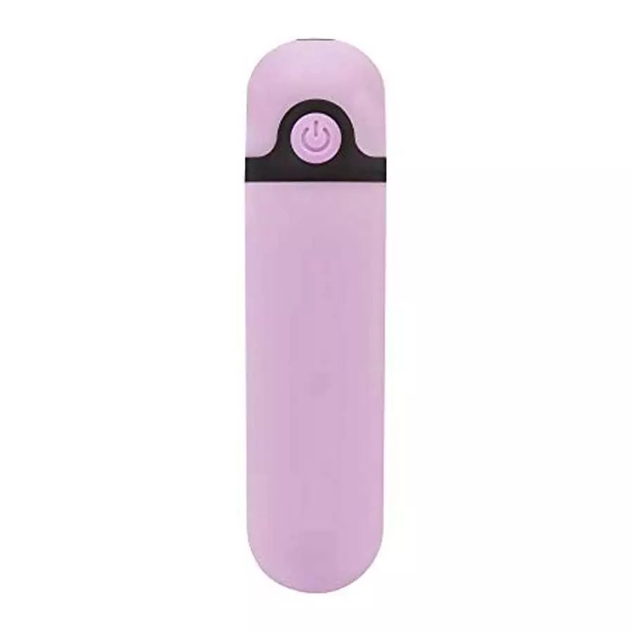Pure Love 3.5 Inch Rechargeable Bullet Vibrator Purple, Waterproof, 10 Functions, Adult Sex Toy