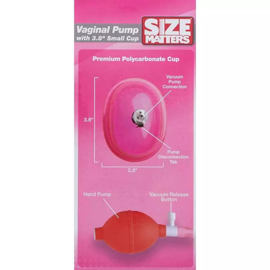 Size Matters Vaginal Pump with 5" Large Cup