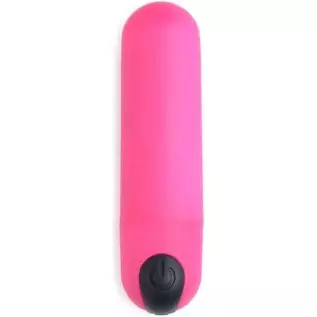 Bang Powerful Vibrating Bullet with Remote Control - Black