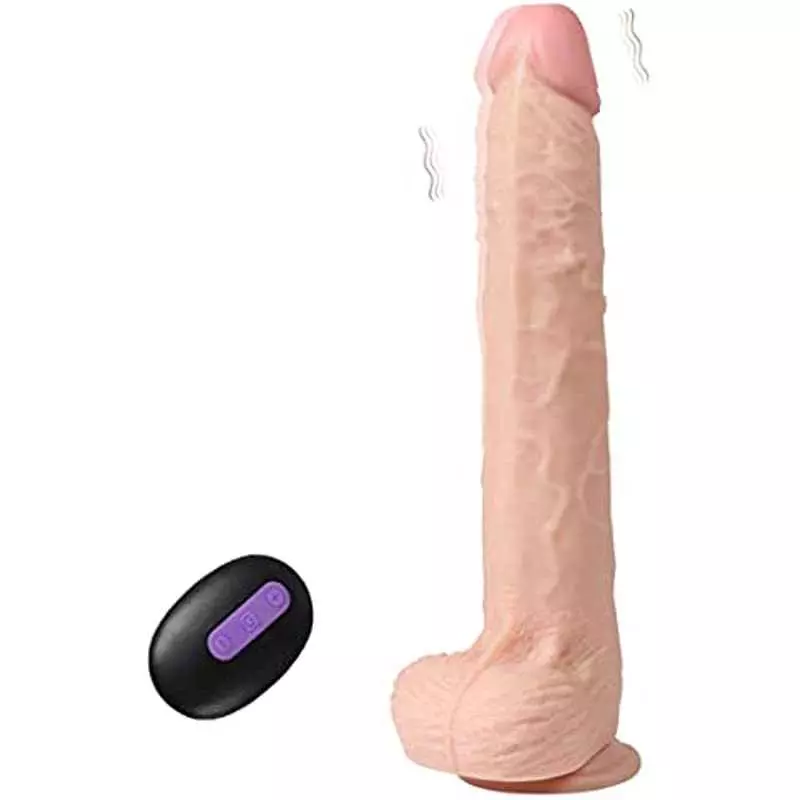 11.6 Inch Huge USB Rechargable Vibrator Realistic Dildo Vibrator with Wireless Controller 20 Modes Large Dildo Vibrating Machine 11.6 Inch Huge USB Rechargable Vibrator Realistic Dildo Vibrator with Wireless Controller 20 Modes Large Dildo Vibrating Machine