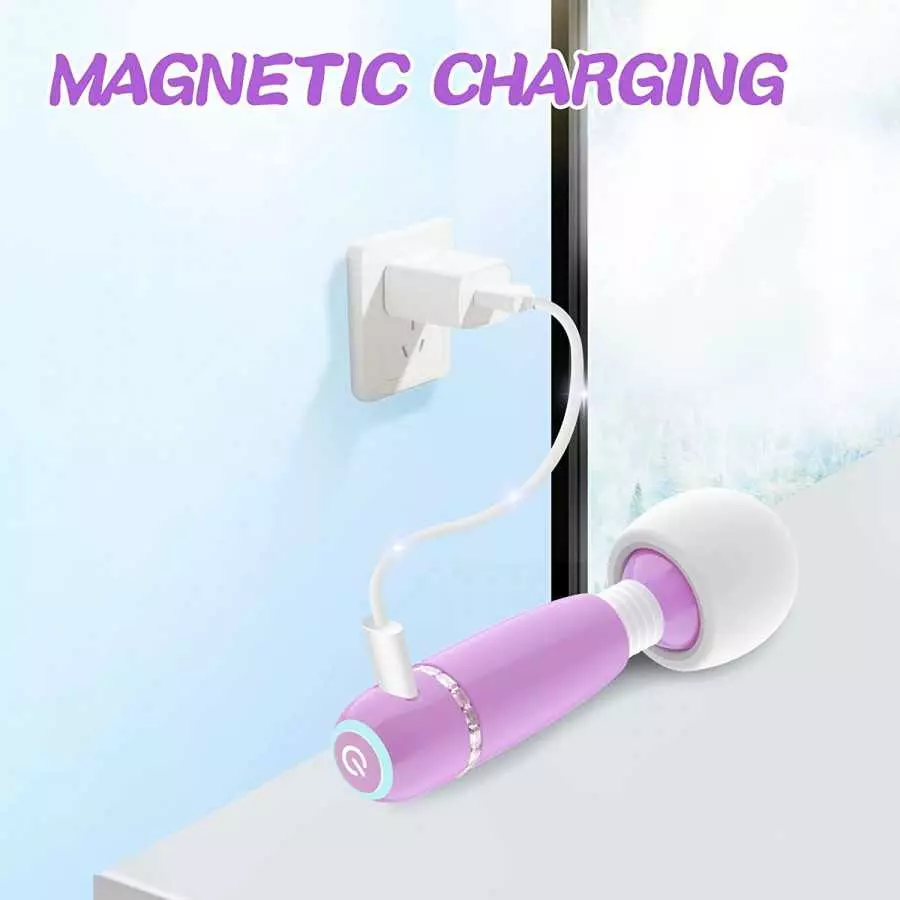 Clitoral Massager Bullet Vibrator,Nipple Massager for Woman,Couple Foreplay Toys with 10 Vibrating Modes,g spot,Nipple,Anal,Clit